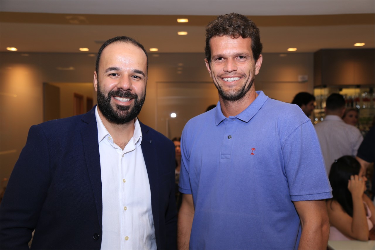 Alessandro Sisan da Euroamérica e Felipe Fernandes do Manakai
