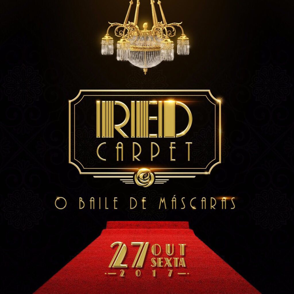 Eflyer 1 - Festa Red Carpet – O Baile de Máscaras da “Euro Produções. Dia 27 no Unique Eventos.
