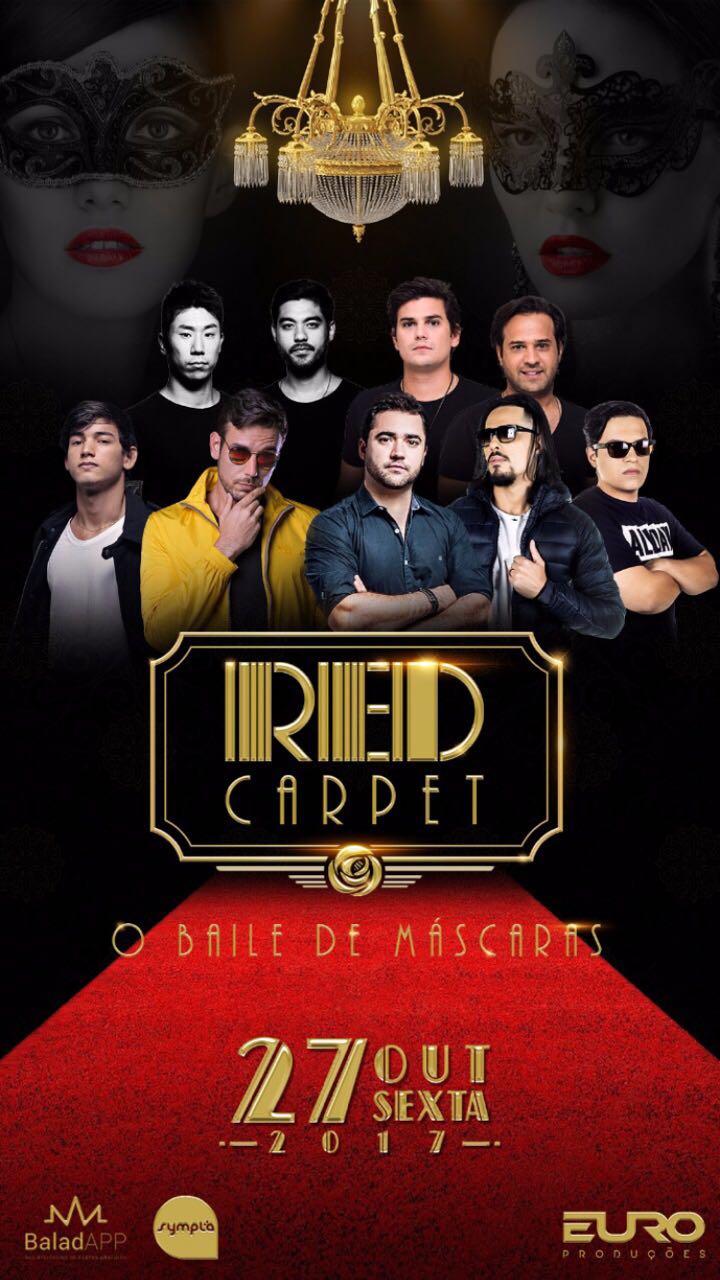 Eflyer 2 - Festa Red Carpet – O Baile de Máscaras da “Euro Produções. Dia 27 no Unique Eventos.