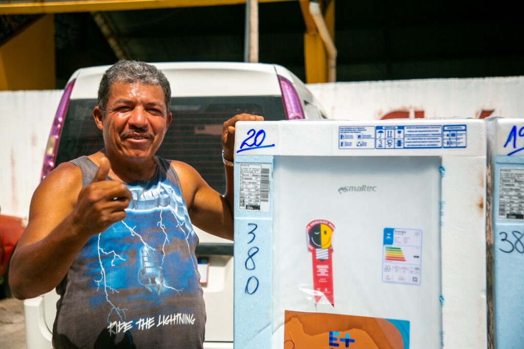 Equatorial Goiás leva mutirão de serviços e sorteio de geladeiras novas para Inhumas