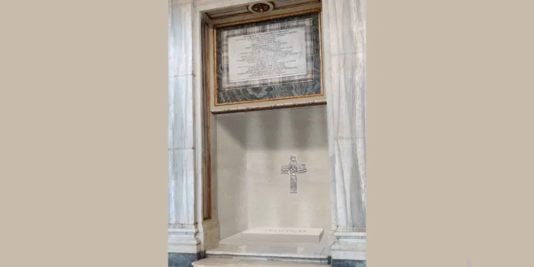 Túmulo do Papa Francisco foi feito com pedra da região de seus avós