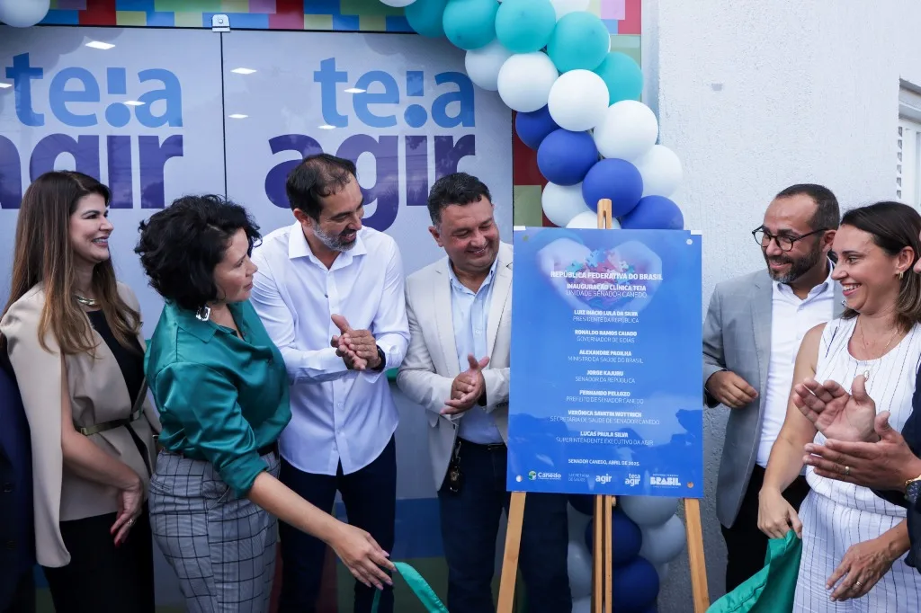 Senador Canedo Inaugura a Maior Clínica de Atendimento a Crianças Autistas de Goiás.
