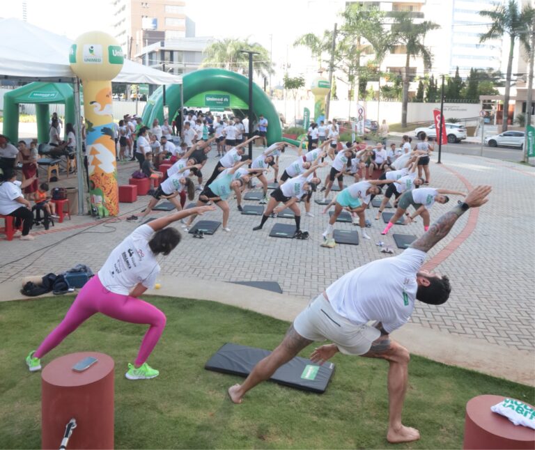 Goiás se Move: Unimed Goiânia Promove Ação Gratuita de Saúde e Bem-Estar no Parque Areião