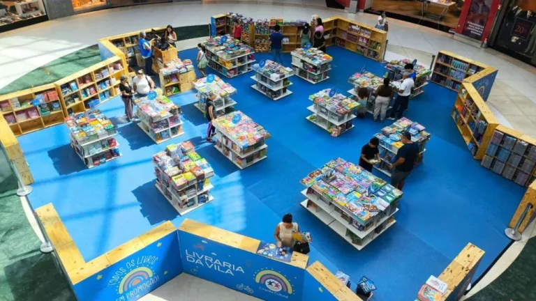 "Feira de Livros no Shopping Flamboyant oferece títulos a partir de R$ 10 até 30 de abril"