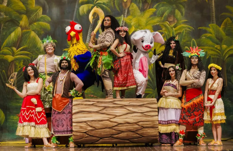 Espetáculo ‘Moana: O Chamado’ será apresentado neste domingo (25) em Goiânia