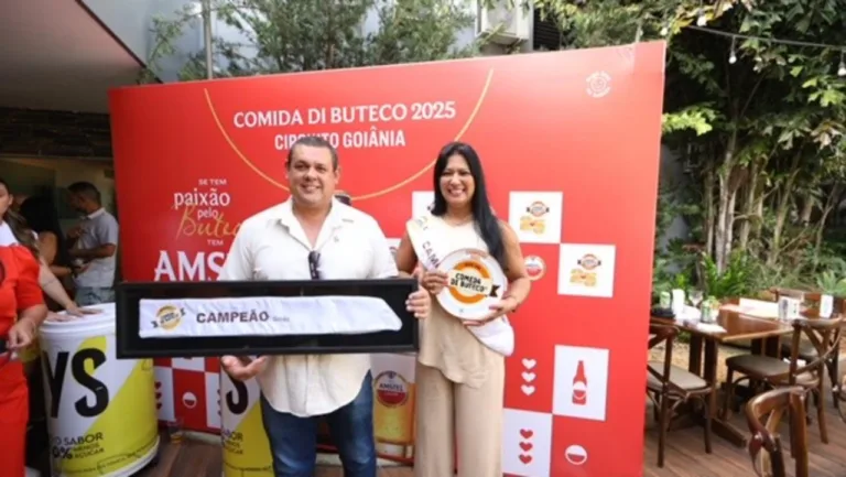 Caldos Imola é eleito o melhor boteco do Comida di Buteco Goiás 2025 com petisco de costela.