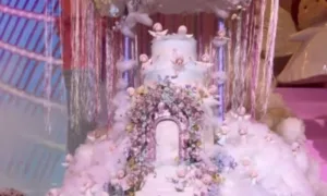 Festa de 4 anos de Maria Alice reúne atrações e decoração celestial em Goiânia