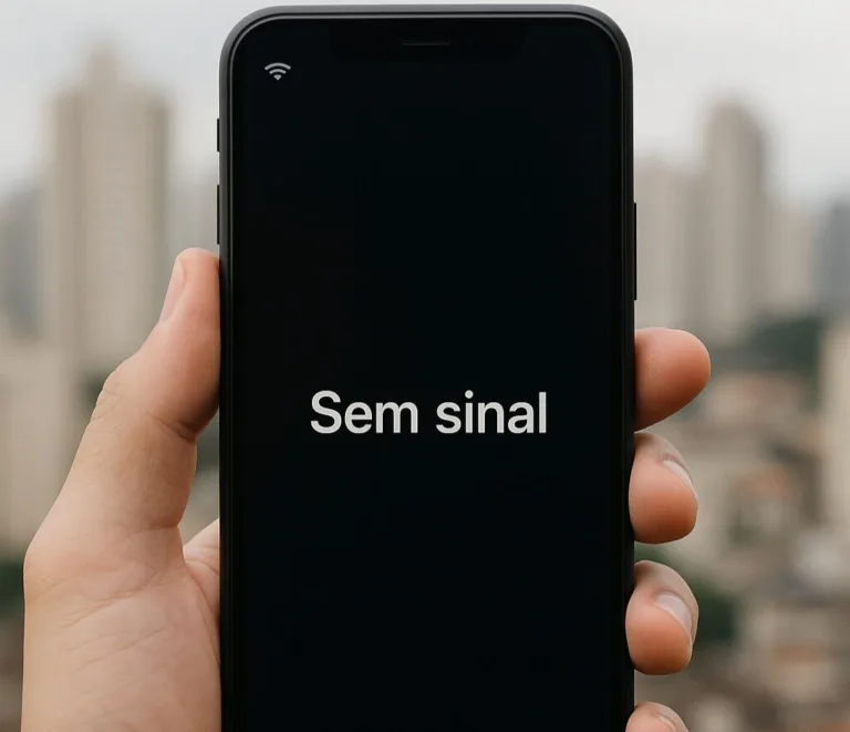 Usuários relatam falta de sinal da Claro em Goiânia nesta tarde