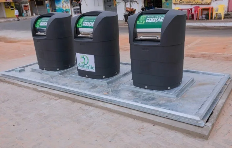 Projeto de lei propõe instalação de lixeiras subterrâneas em espaços públicos de Goiânia
