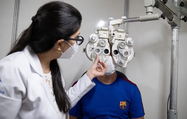 Goiânia: Mutirão oftalmológico para zerar fila de espera oferece 4,1 mil vagas