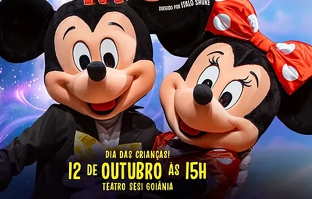 Goiânia Recebe 'O Mundo Mágico do Mickey' no Dia das Crianças