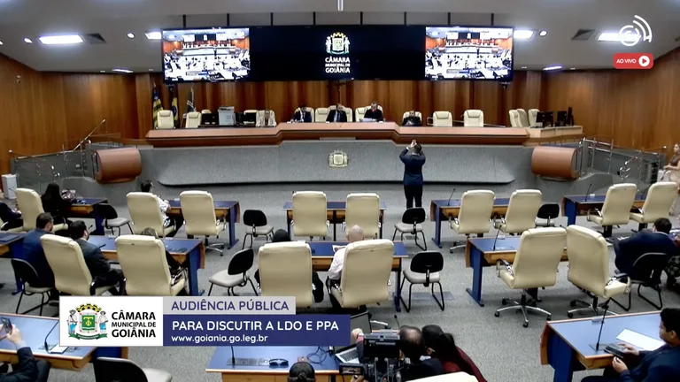 Câmara realiza primeira audiência pública para discutir LDO 2026 e PPA 2026-2029