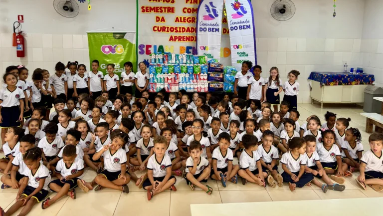 Goiás Social e OVG entregam leite arrecadado na Caminhada do Bem