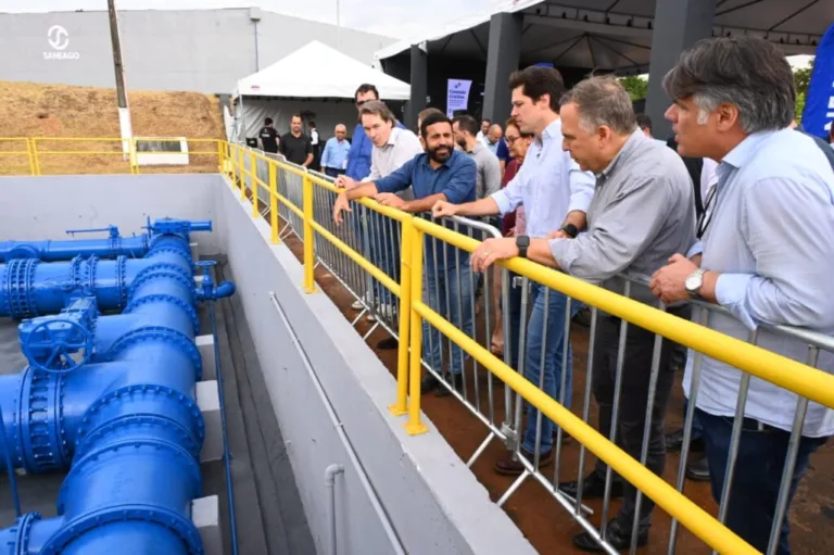 Mabel destaca segurança hídrica de Goiânia em entrega da ampliação do Sistema de Abastecimento de Água da Região Metropolitana