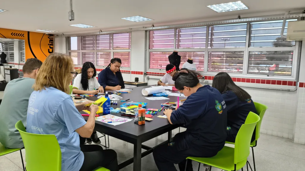 Projeto das Escolas do Futuro fortalece saúde mental e criatividade