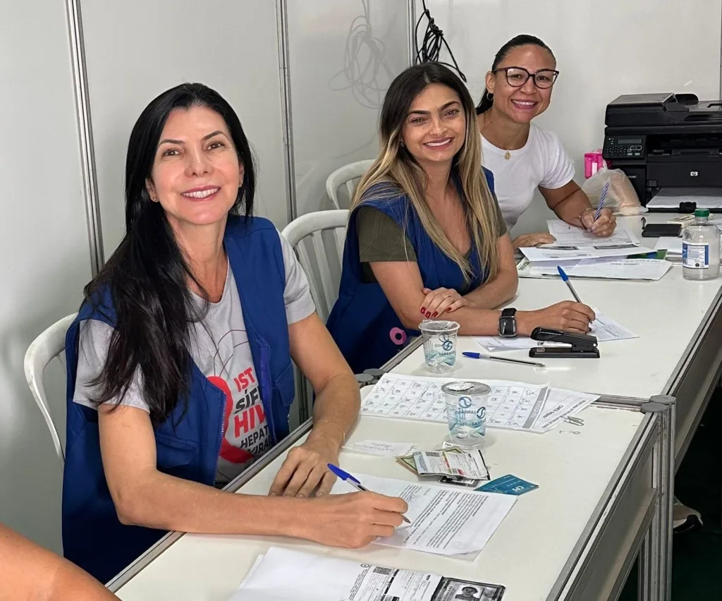 Saúde faz 2.412 atendimentos durante o Goiás Social em Santa Helena