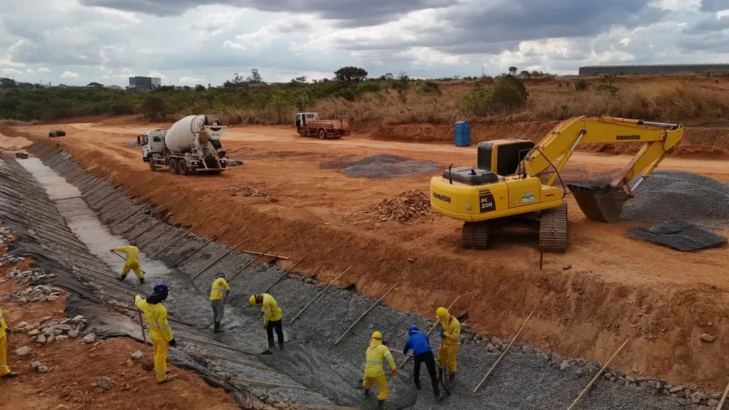 Aeroporto de Cargas de Anápolis: Obras avançam com foco na recuperação ambiental