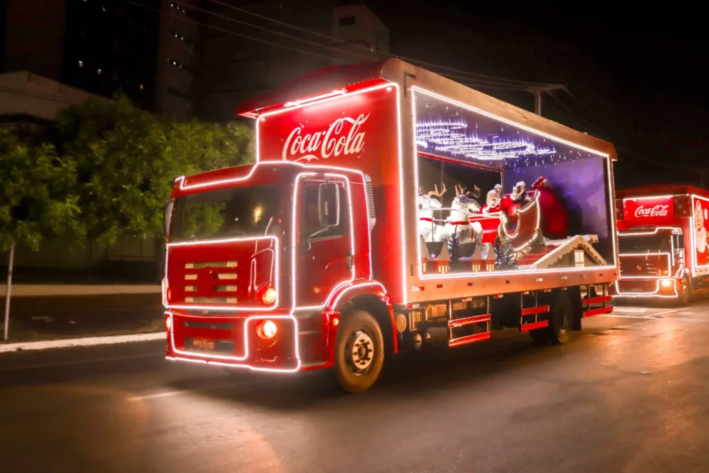 Caravanas Iluminadas da Coca-Cola 2025: Roteiro Mágico em Goiás