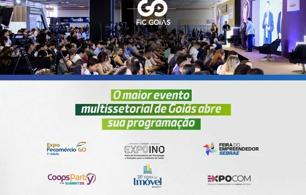 FIC Goiás: Maior evento multissetorial impulsiona economia goiana com R$ 800 milhões em negócios