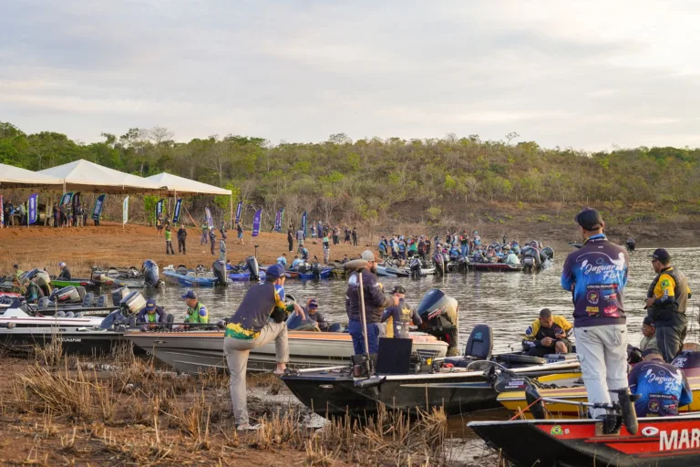 Pescadores do Circuito Goiano de Pesca Esportiva