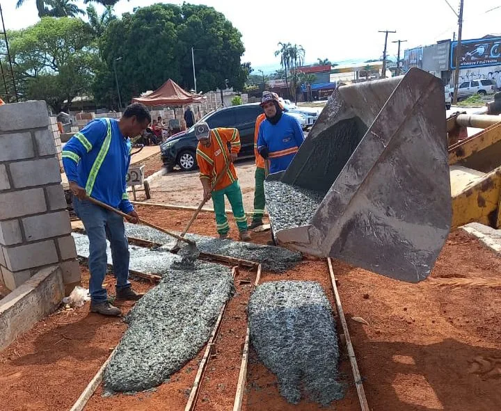 Prefeitura de Goiânia retoma obras de muro e calçada do Cemitério Parque