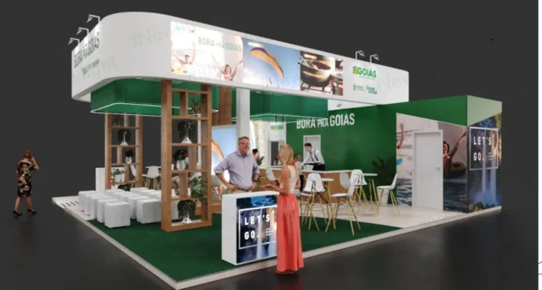 Estande da Goiás Turismo na ABAV