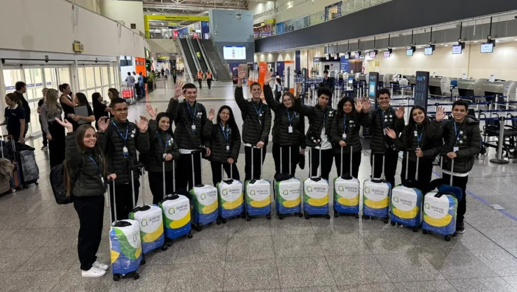 Começa intercâmbio do desafio Aprendizes da Matemática