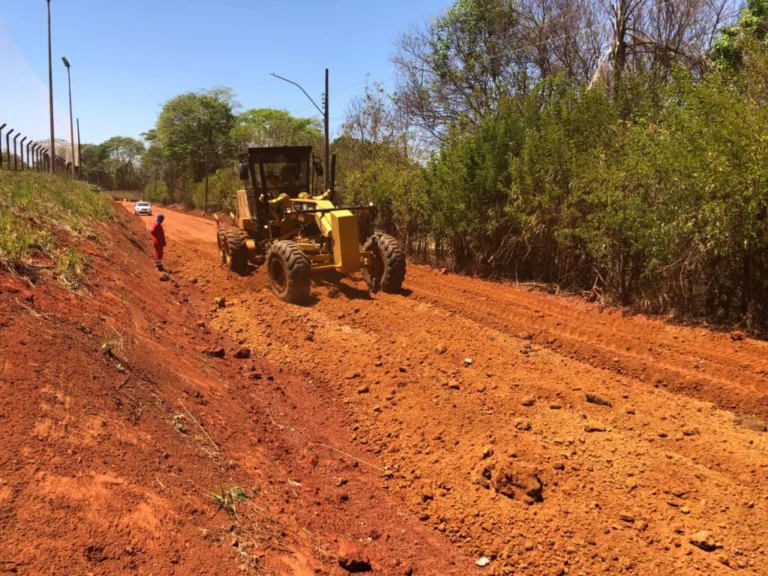 Obras de infraestrutura avançam nas Chácaras São Joaquim