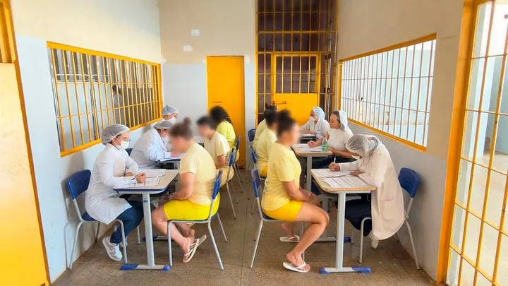 Campanha Outubro Rosa no Complexo Prisional