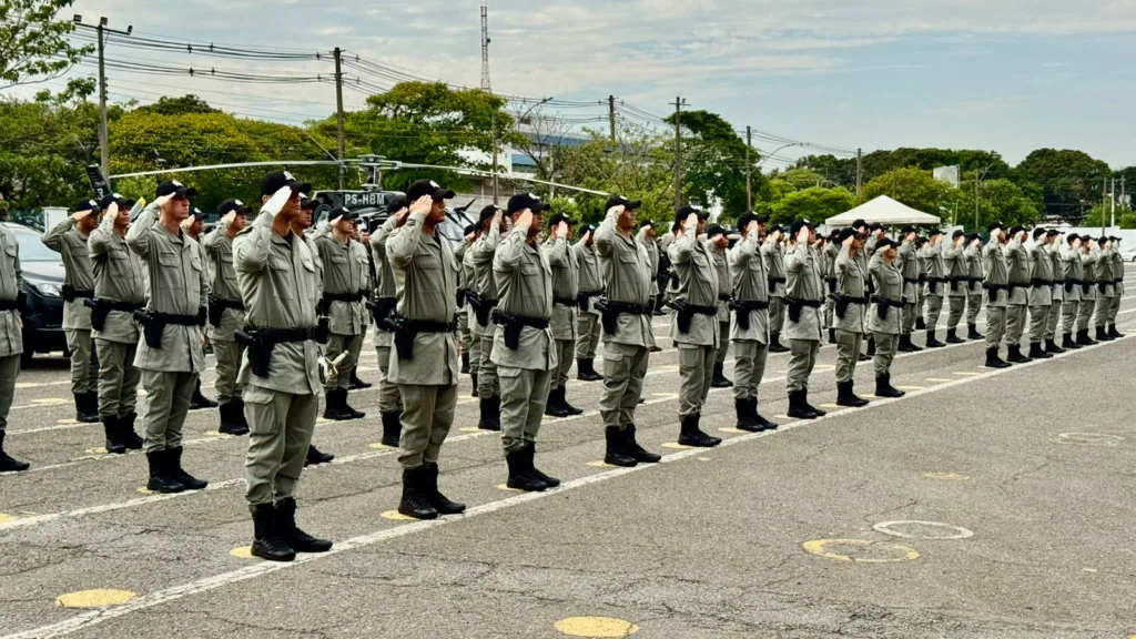 PM inicia estágio em novo curso de formação de praças