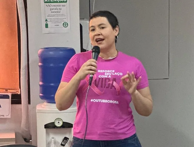 SME realiza evento “Diálogo de Vivência” para promover conscientização sobre o câncer de mama e de colo do útero