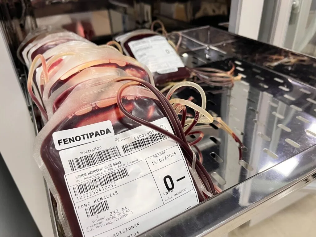 Rede Hemo Alerta para Estoques Críticos de Sangue e Convoca Doadores em Goiás