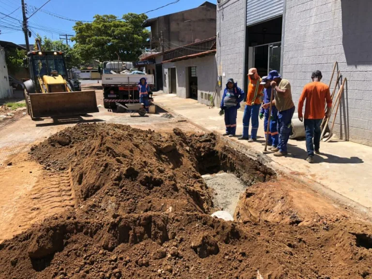 Prefeitura de Goiânia amplia rede de drenagem na Vila São Francisco