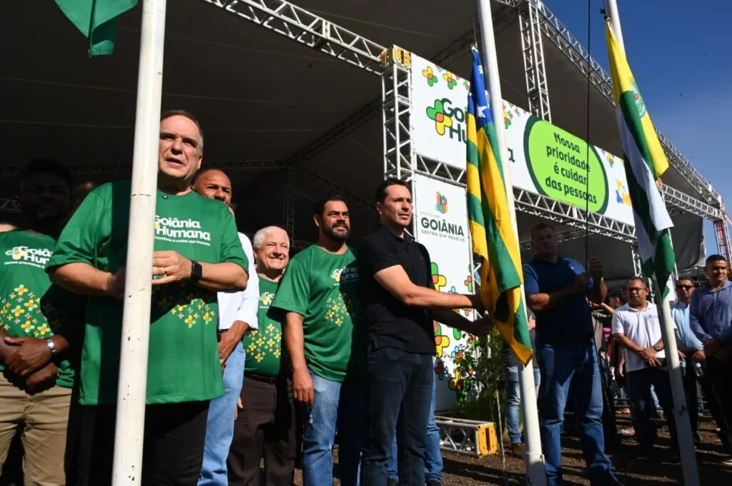 Sandro Mabel destaca parceria com Aparecida de Goiânia na abertura do Goiânia + Humana no Jardim Itaipu