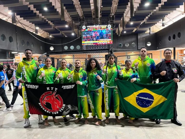 Atletas do Campeonato Pan-Americano de Kickboxing