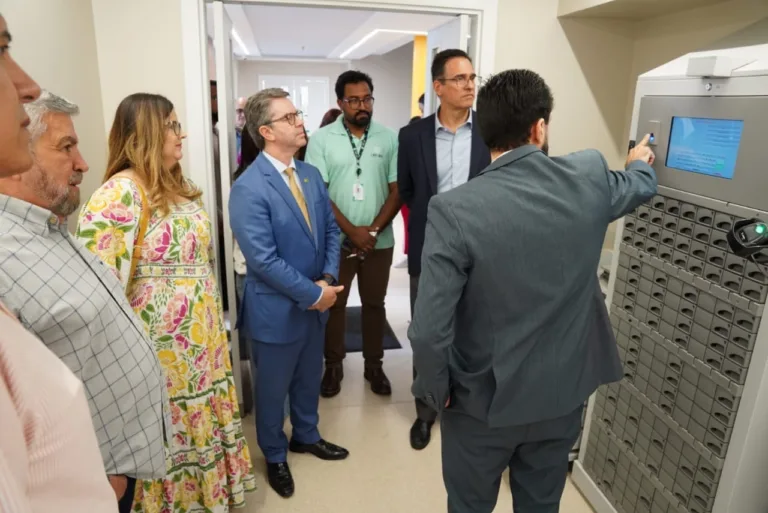 Sala de Manipulação de Quimioterápicos do HGG