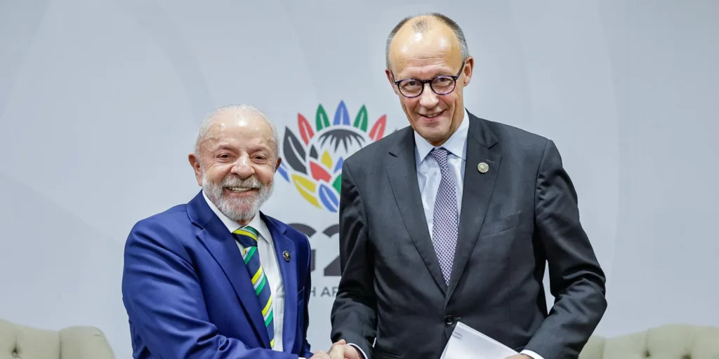 Após mal-estar sobre críticas a Belém, Lula se reúne com premiê alemão