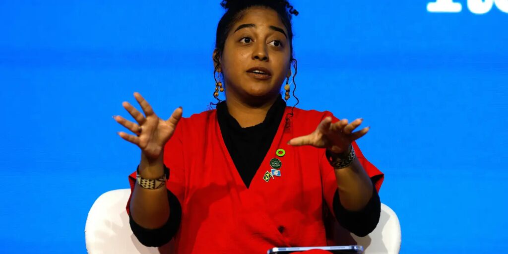 Liderança jovem da COP quer justiça climática no centro da conferência