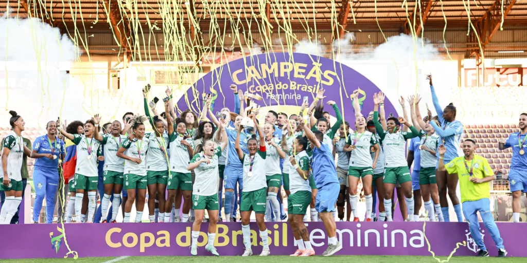 Palmeiras derrota Ferroviária e conquista Copa do Brasil feminina