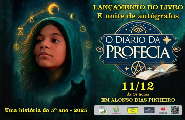 Estudantes da Rede Municipal de Educação lançam livro sobre romance de aventuras