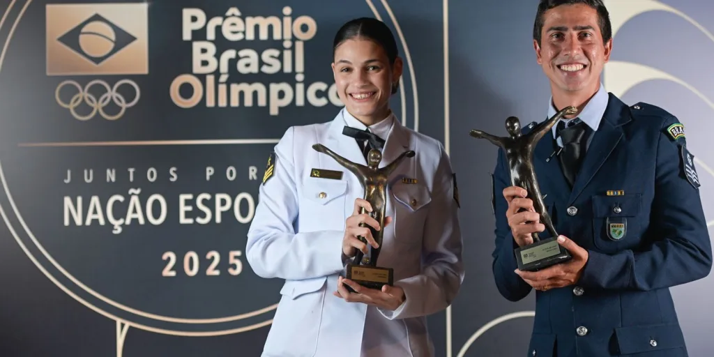 Caio Bonfim e Maria Clara Pacheco vencem Prêmio Brasil Olímpico