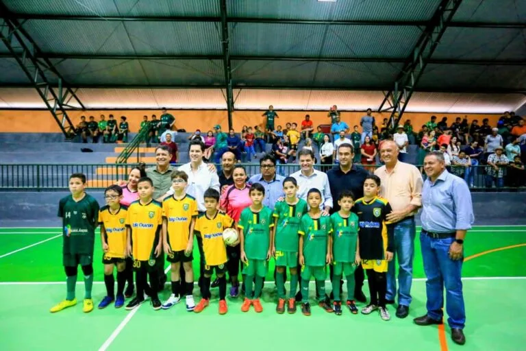 Inauguração da reforma do Ginásio de Maurilândia