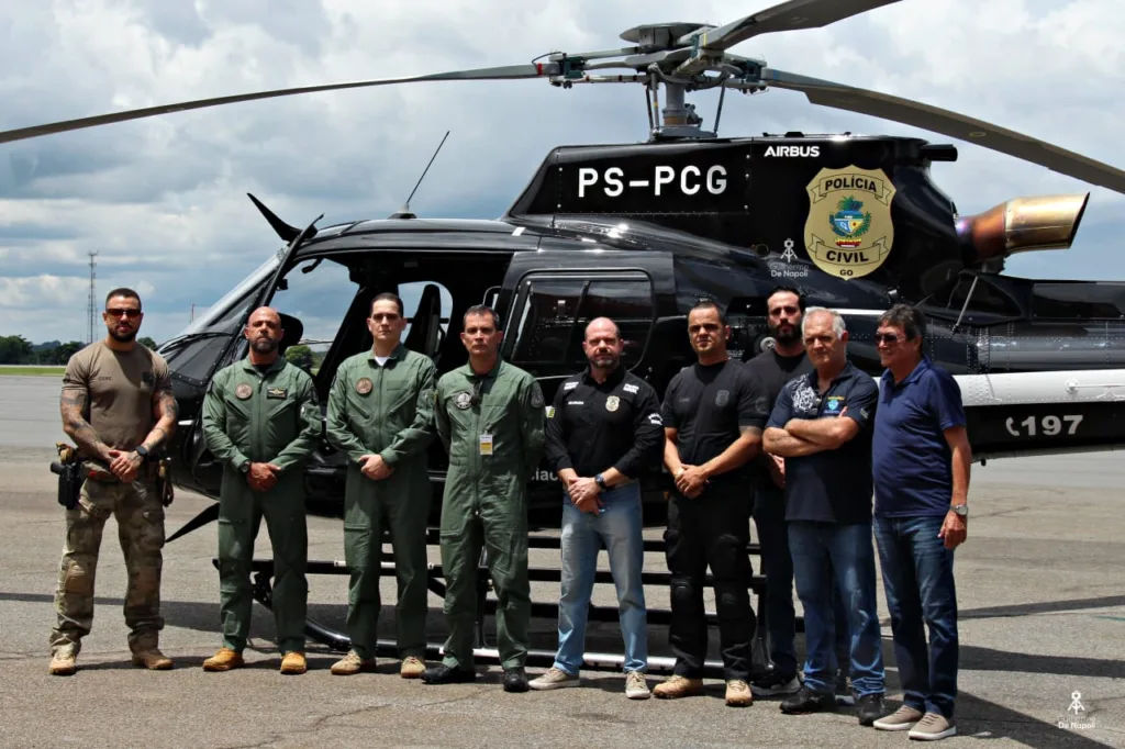 Novo helicóptero da Polícia Civil