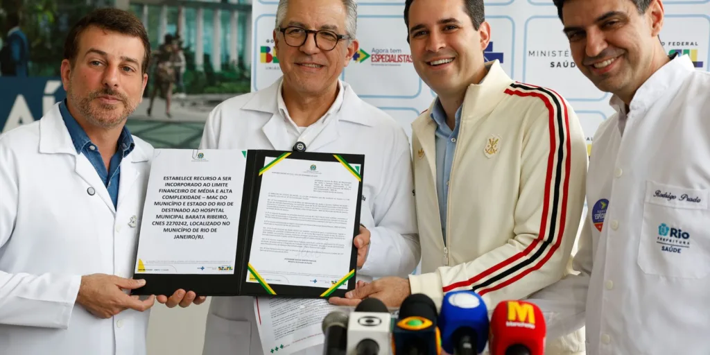 Governo e prefeitura entregam novas estruturas a hospitais do Rio