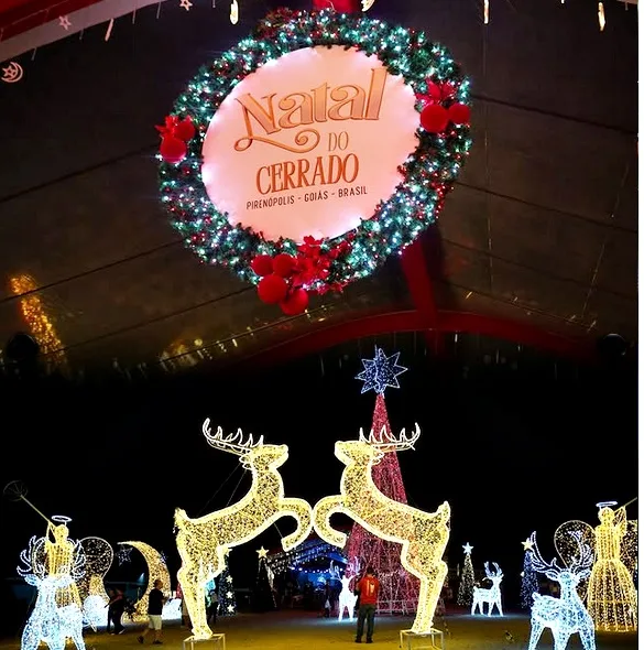 Pirenópolis celebra o Natal do Cerrado 2025 com programação especial e Casa do Papai Noel