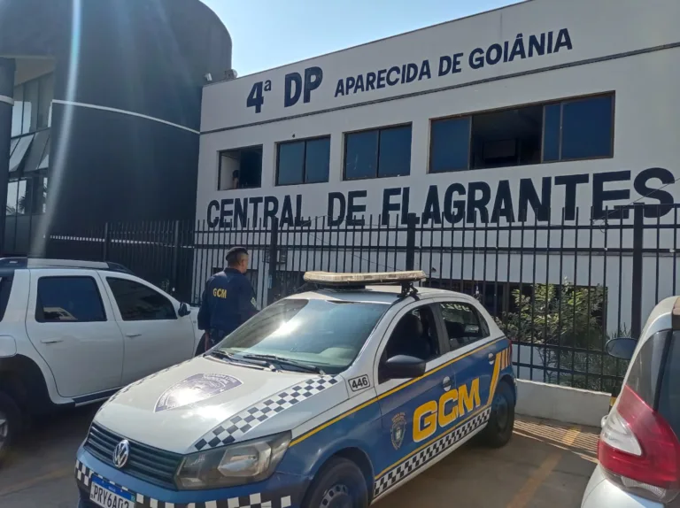 GCM detém suspeito de furto de notebook em UPA de Aparecida de Goiânia
