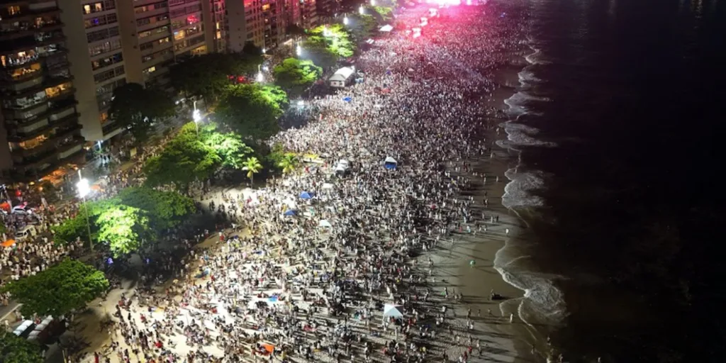 Turistas lotaram rede hoteleira de Niterói no réveillon