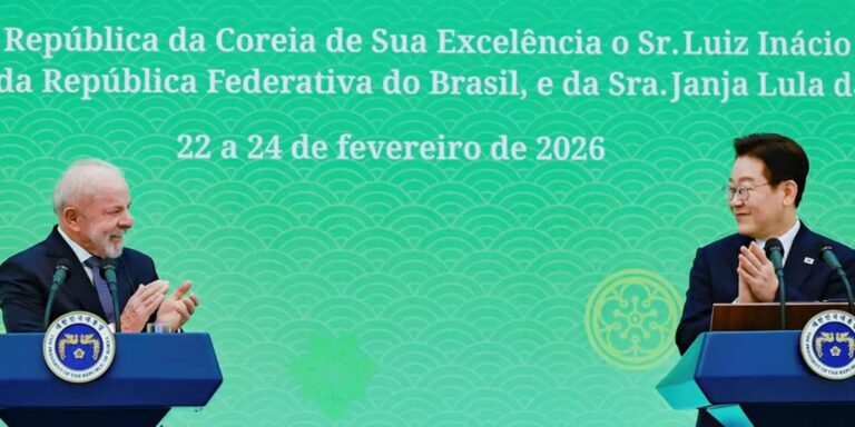 Em Seul, Lula anuncia acordos comerciais com a Coreia do Sul