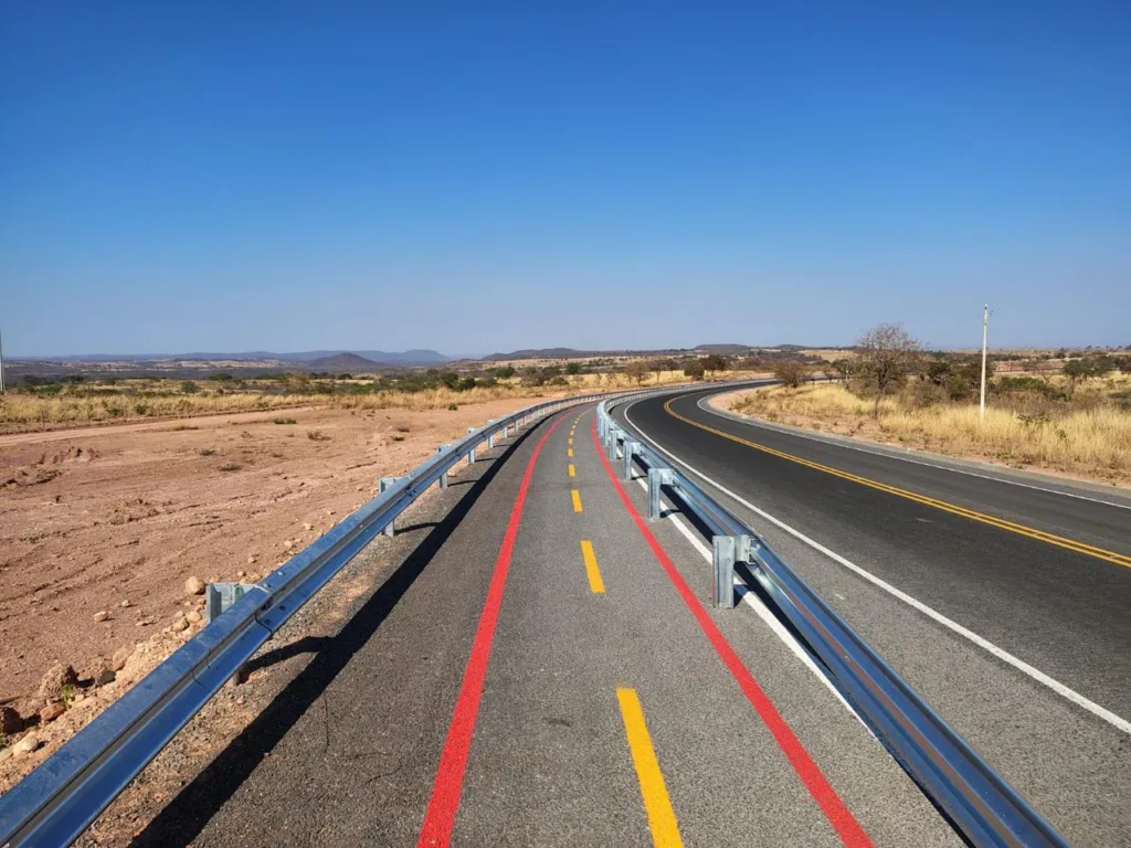 Tesouro Estadual financia 75% das obras de infraestrutura em Goiás - pavimentação da GO-108, de Guarani de Goiás ao Parque Terra Ronca