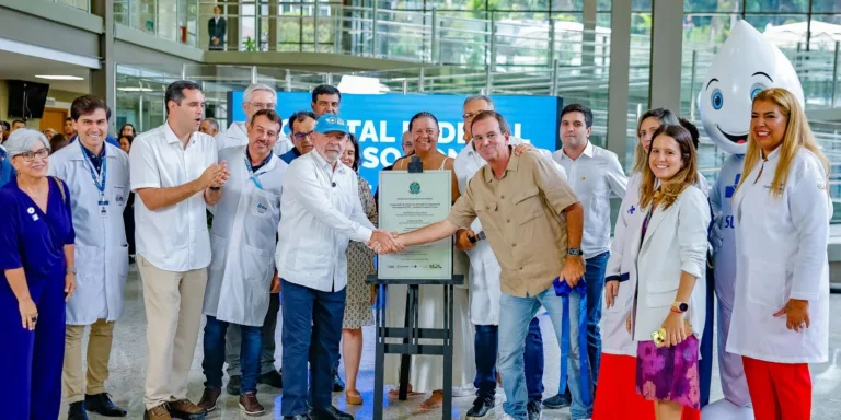 Lula inaugura pronto-socorro do Hospital Federal Cardoso Fontes no Rio